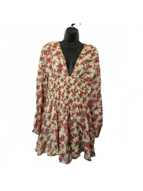 Free People Dresses & Skirts - Free People Women's Medium Floral Keep You Mini Dress